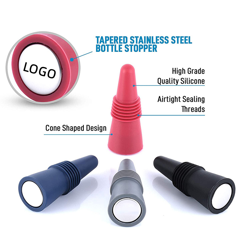Tapered Stainless Steel Bottle Stopper