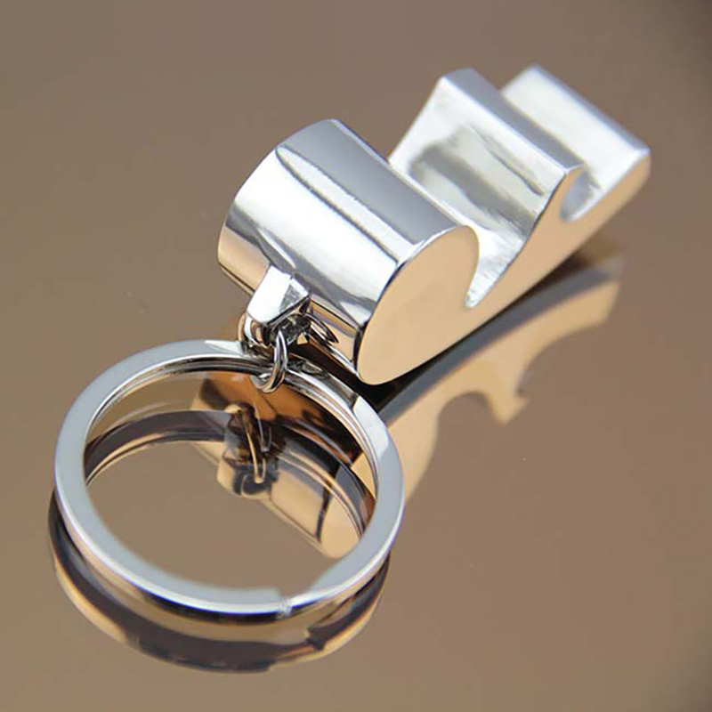 3 in 1 Metal Key Chain Bottle Opener and Whistle 5