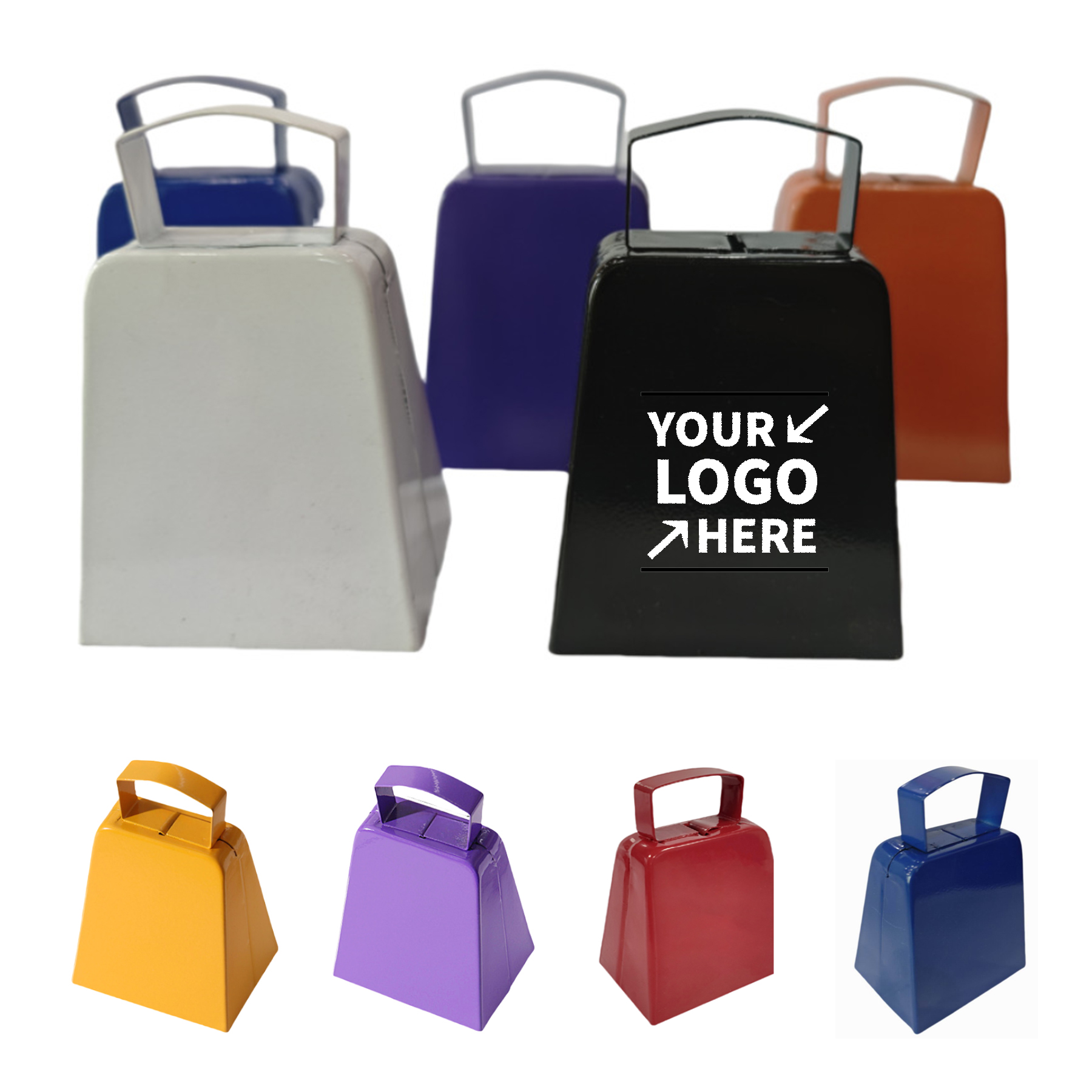 4" Metal Classic Cowbell 2