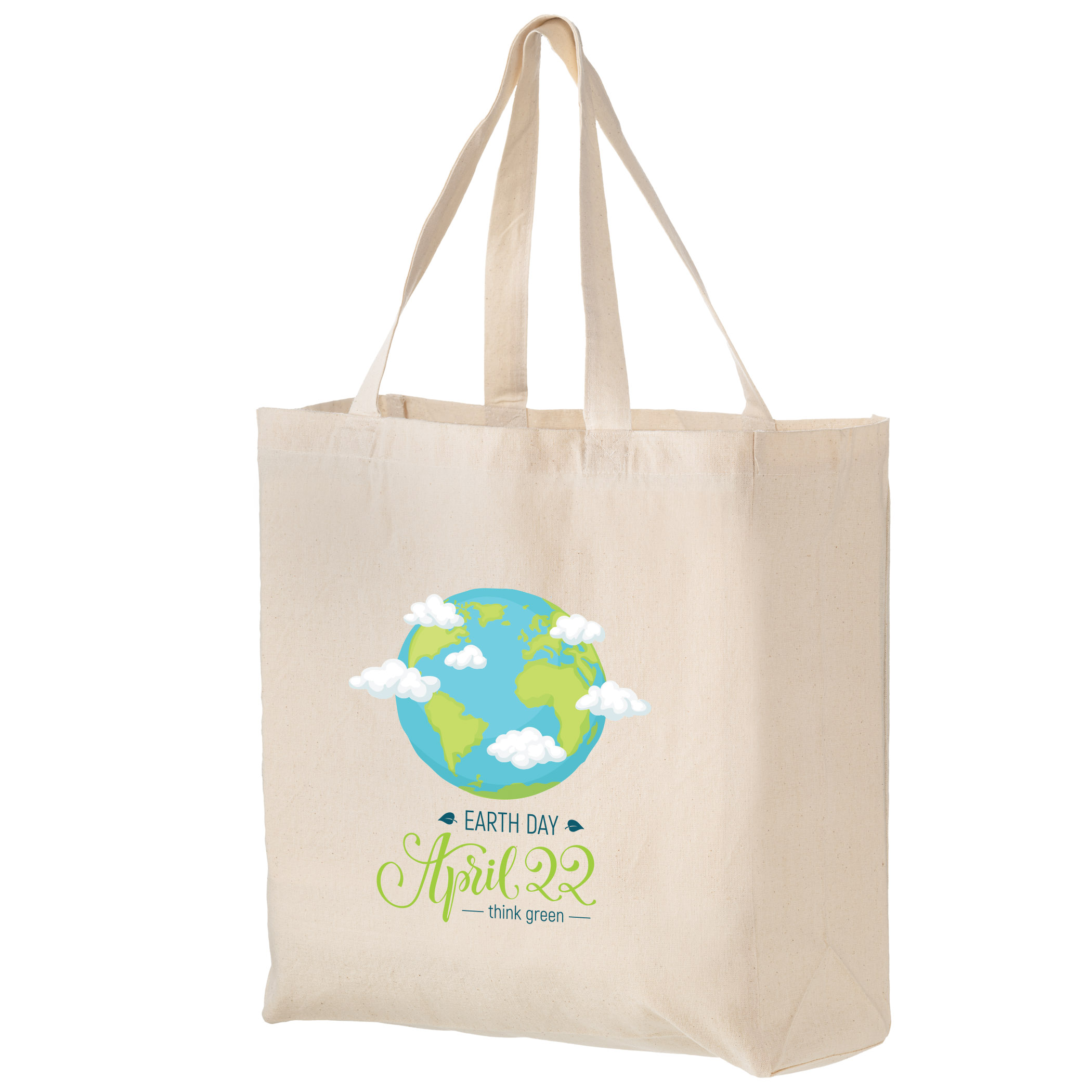 Cotton Canvas Tote Bag, custom tote bag with logo imprint 1