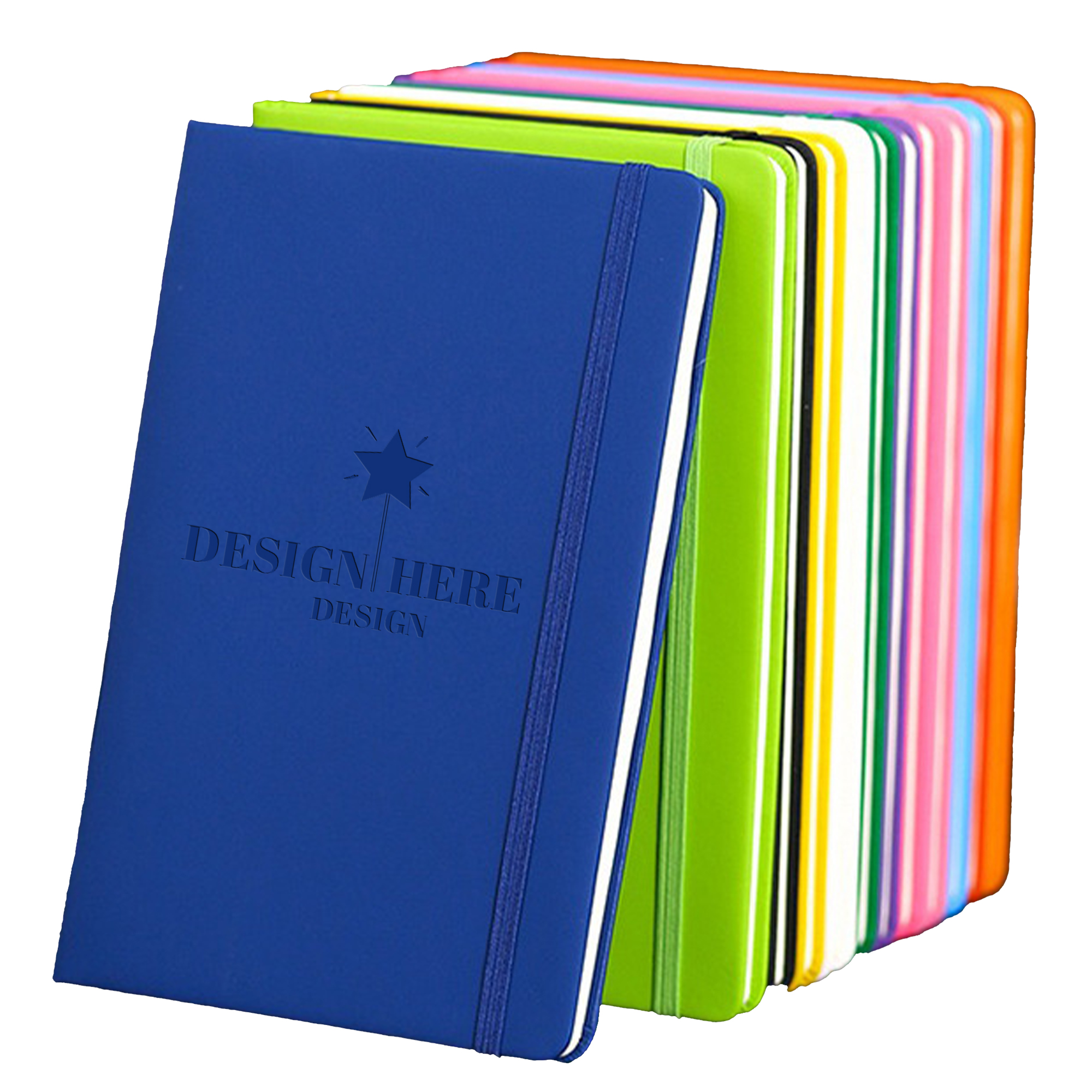 A5-sized notebook with 12-color PU material 5