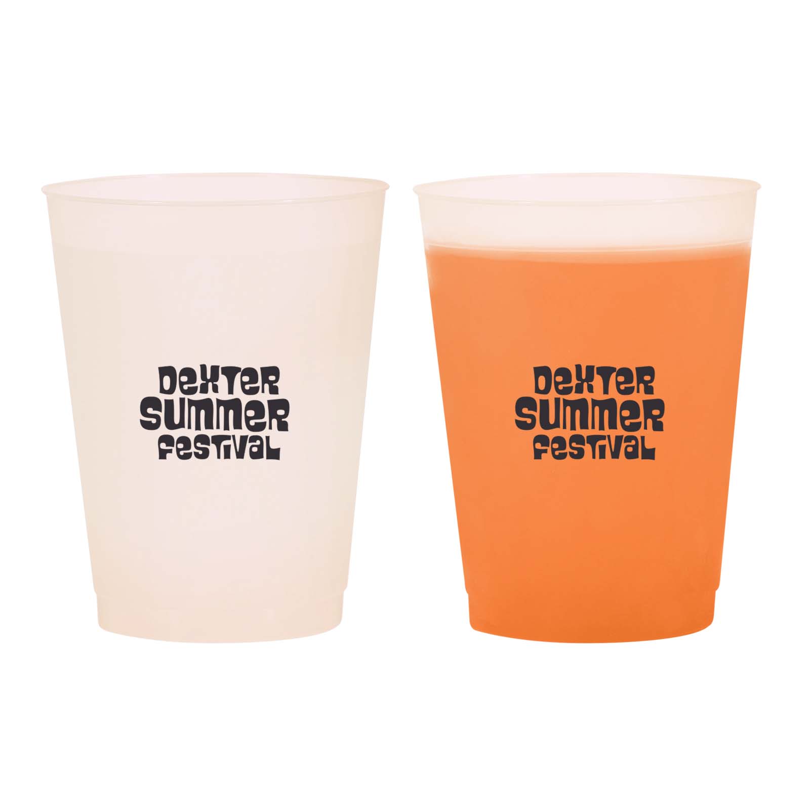 16 oz. Frosted Mood Reusable Flex Stadium Cup 7