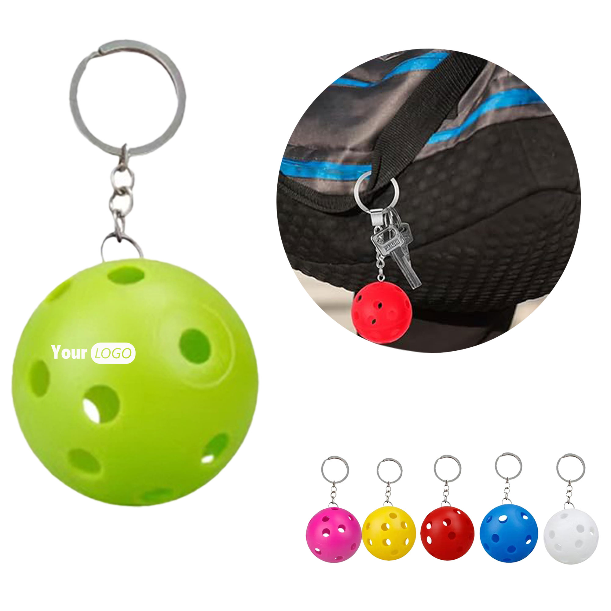 Mini Pickleball Keychains 3