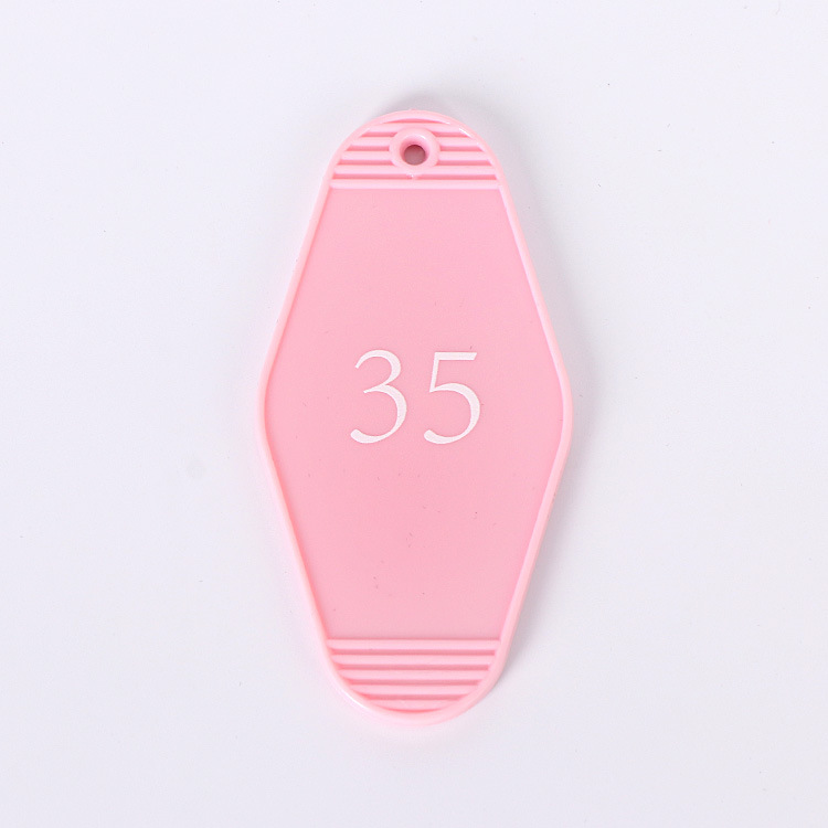 Motel Key Tag W/ Keyring 42