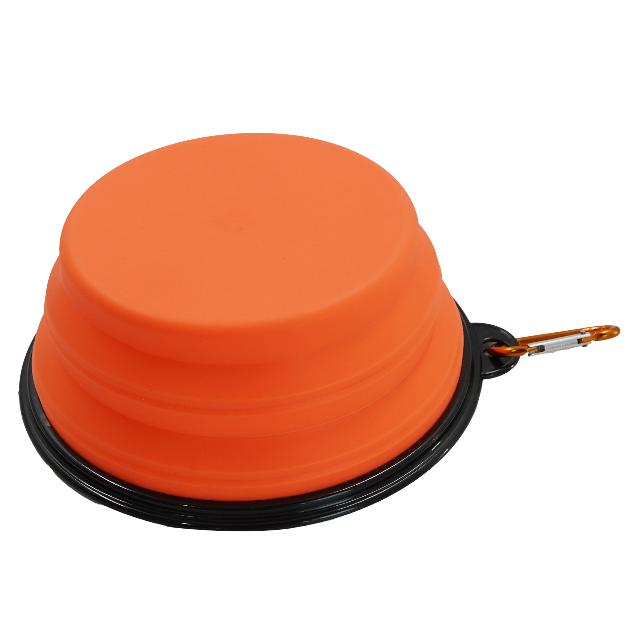MOQ 20 Collapsible Dog Bowl with Carabiner 1