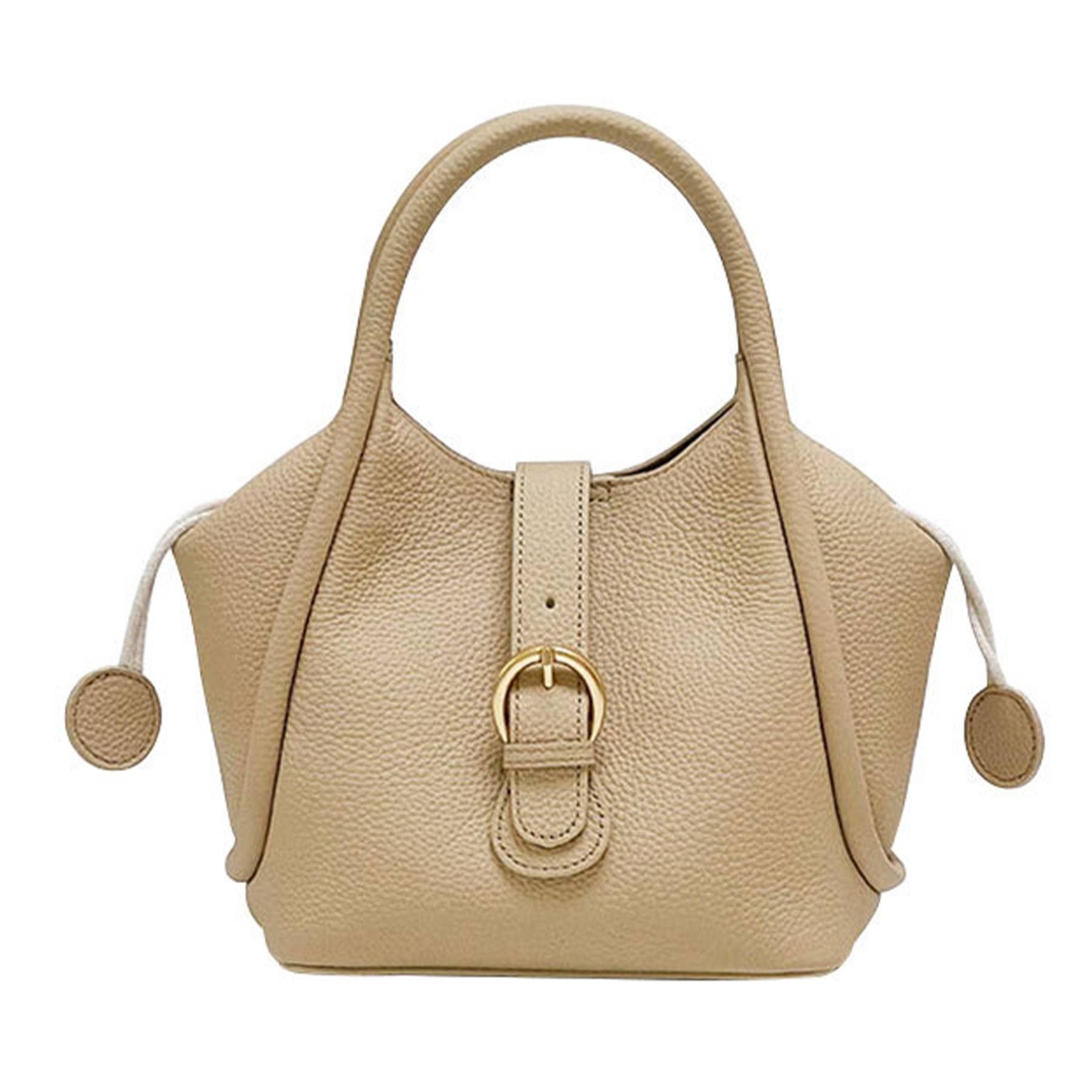 Genuine Leather Simple geometric shoulder cross-body bag 3