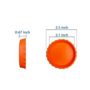Stylish Tin Can Bottle Cap Opener With Carabiner 4