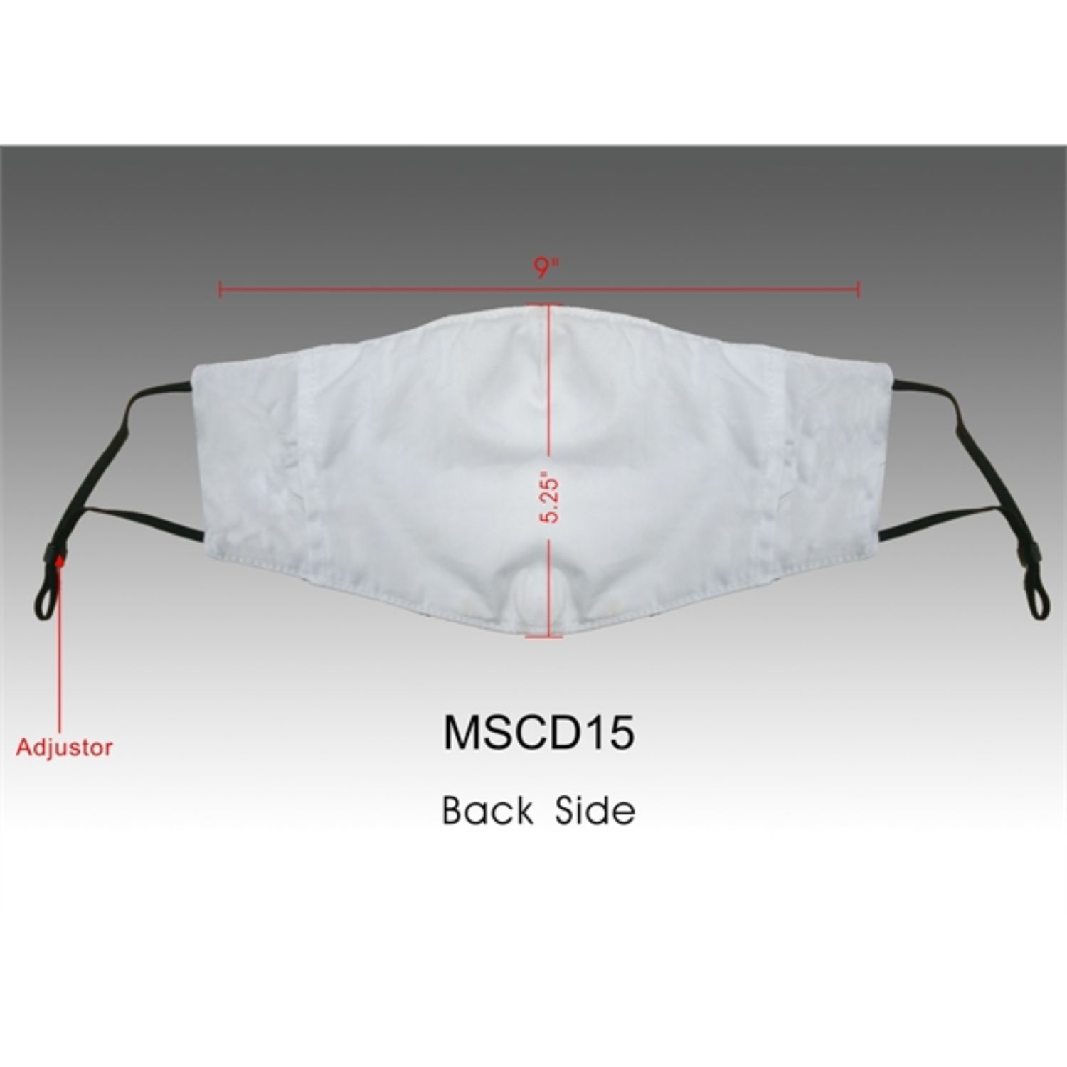 Adjustable Face Mask, full color cloth safety masks 4 Layer 3