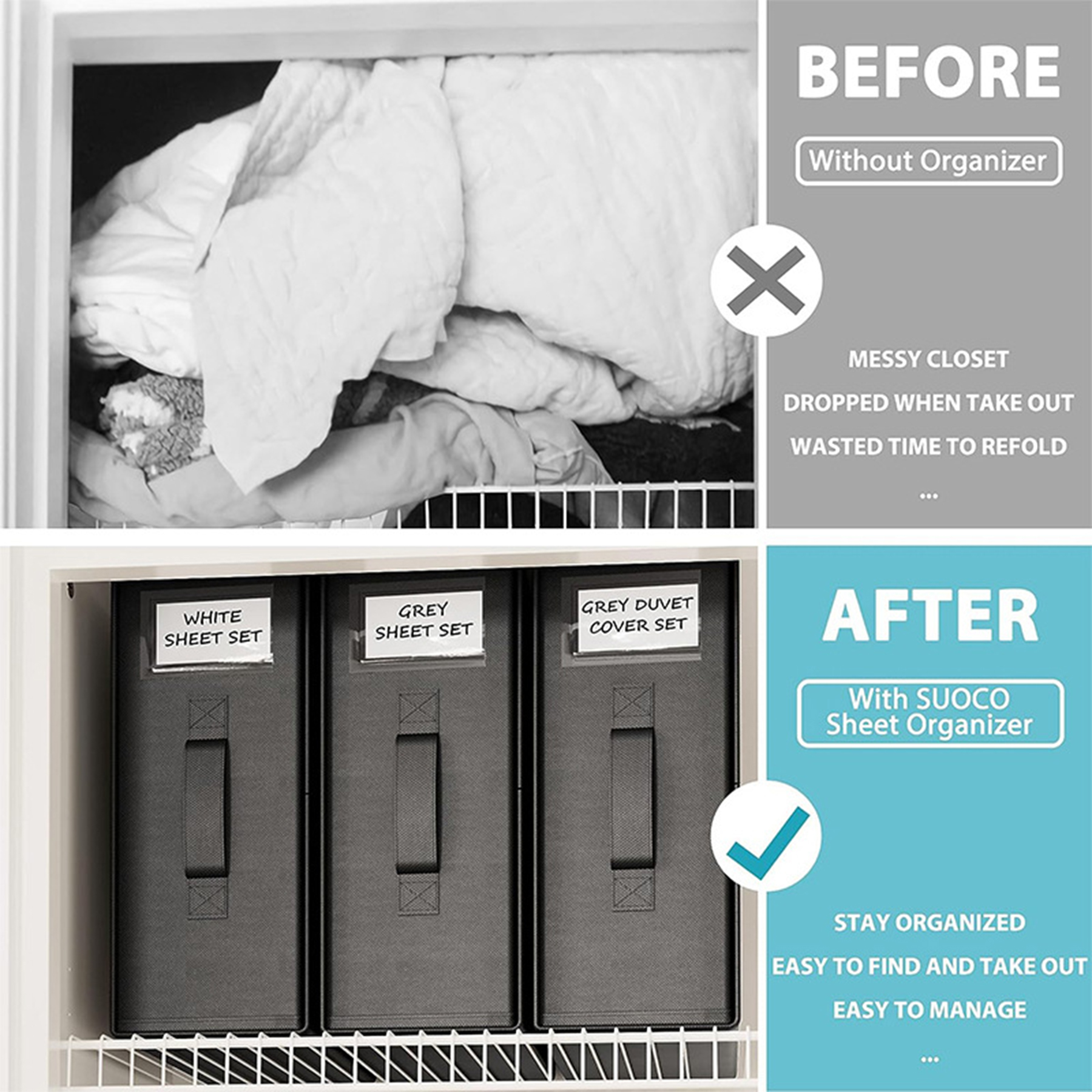 The Original foldable Storage Organizer 4
