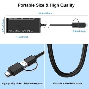 4 In 1 USB 3.0 Memory Card Reader 3