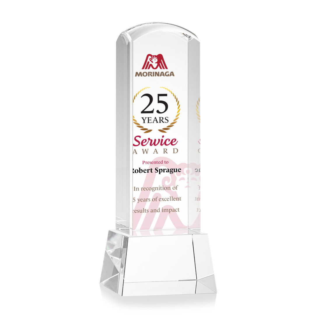 Silkwood VividPrint™ Award on Base - Clear 2
