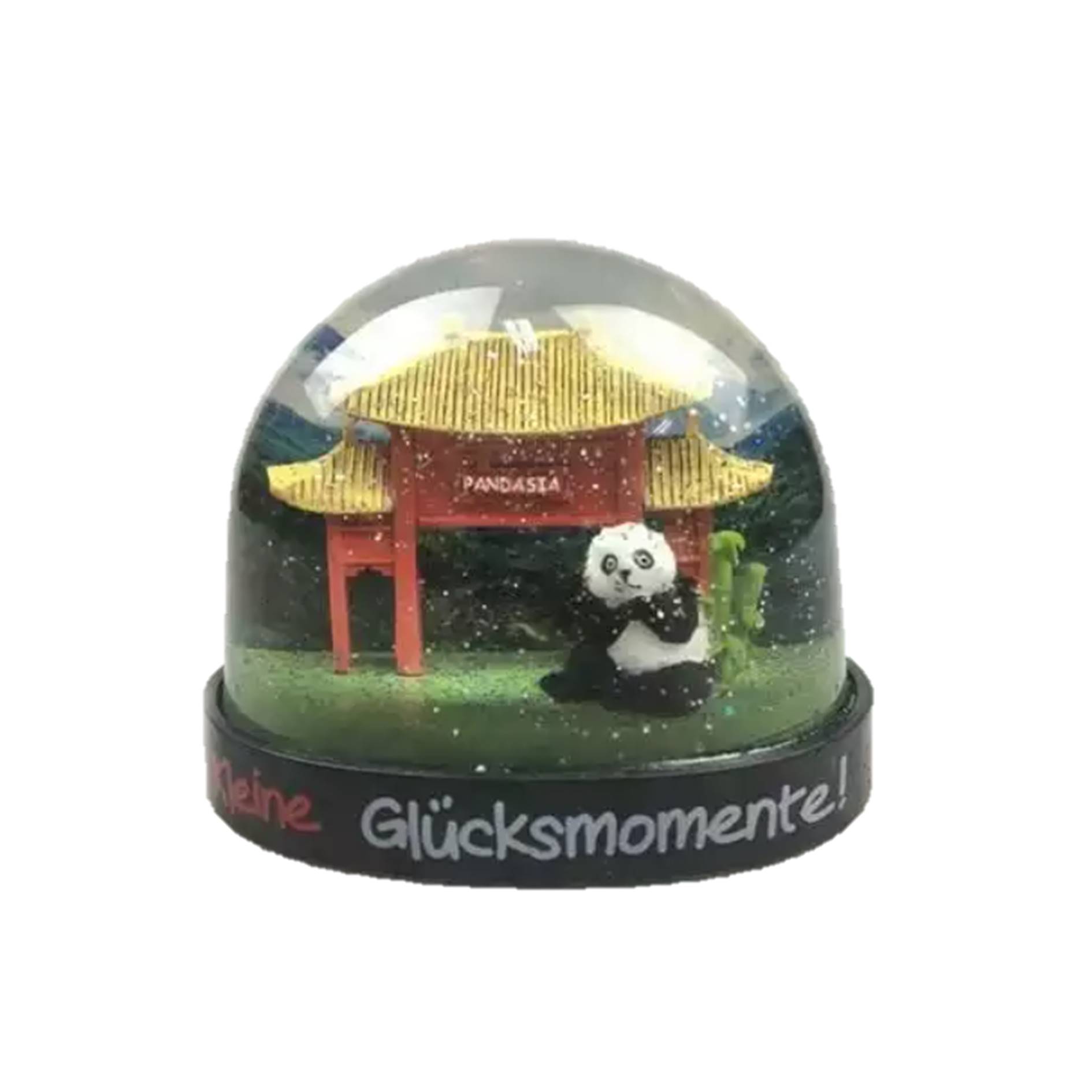 Custom Resin Panda Snow Globe 2