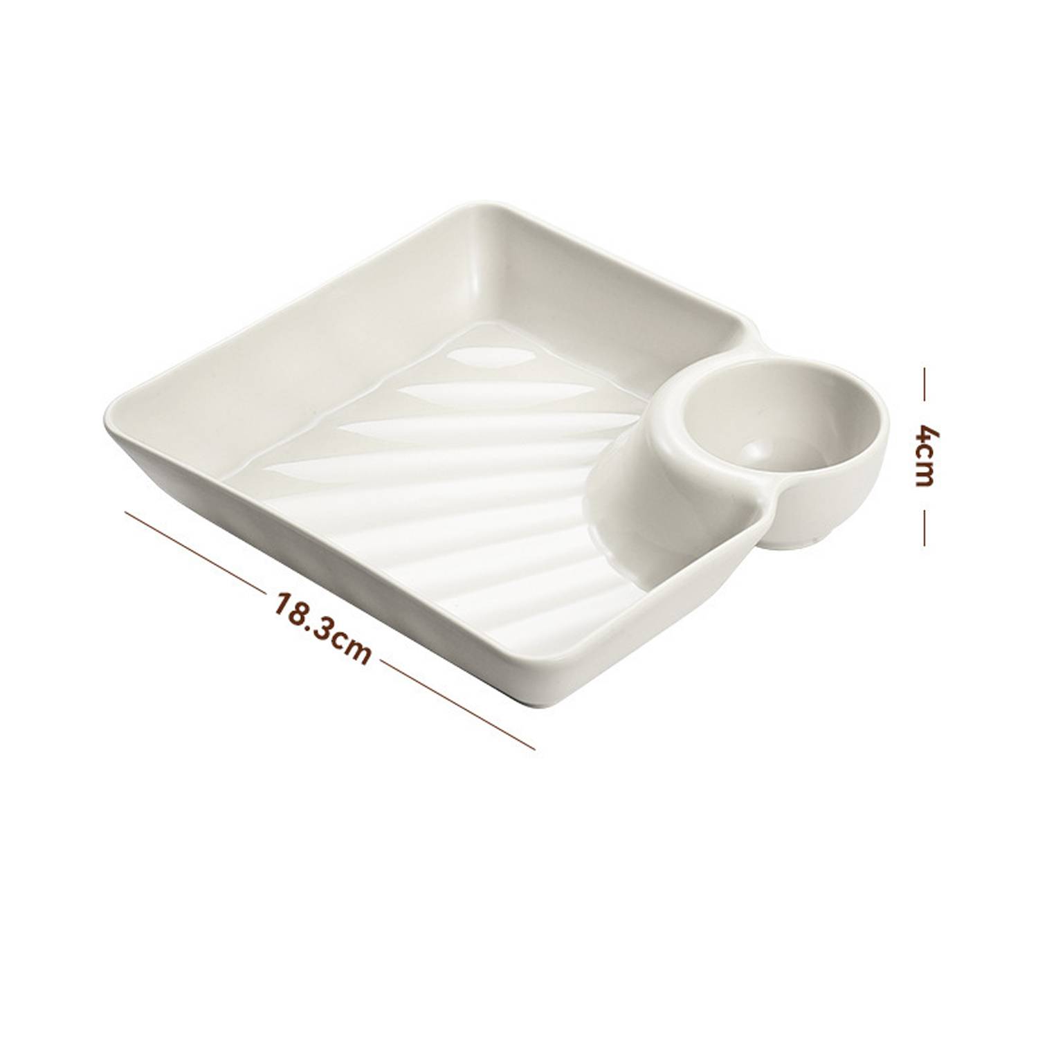 Chip Dip Serving Platter Tray 5