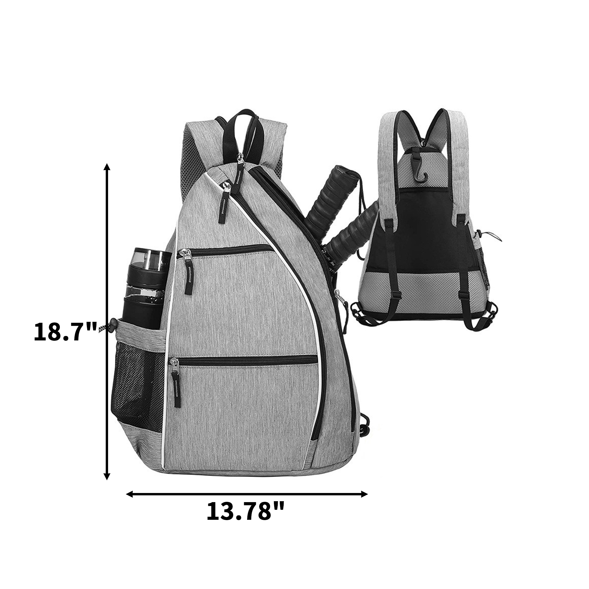 Multi Pocket Pickleball Gear Backpack 2