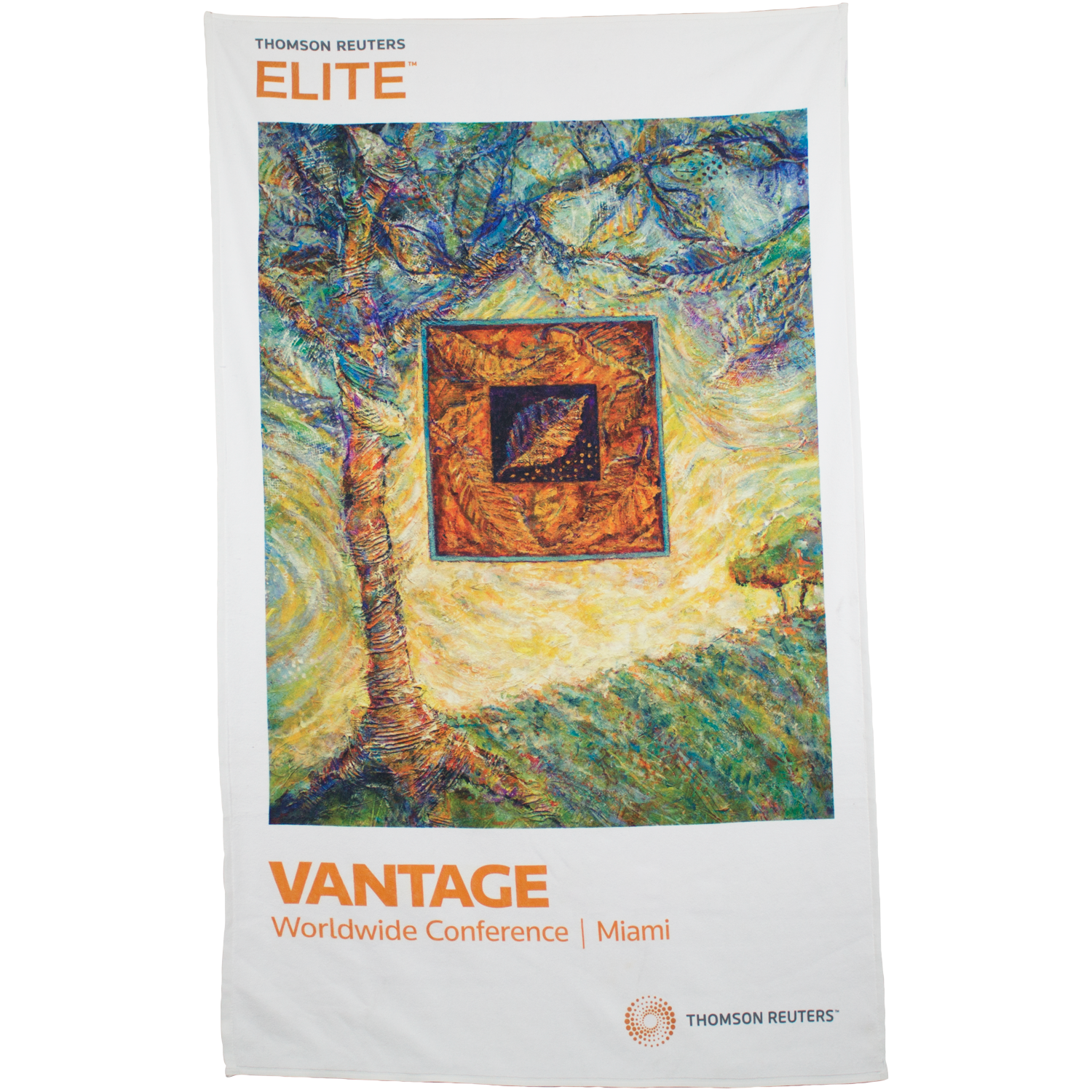 35" X 60" Full Color Beach Towel 1