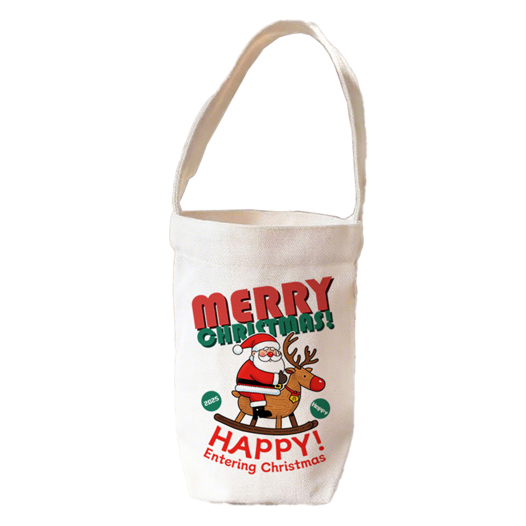 Christmas Handheld Canvas Vacuum Cup 5