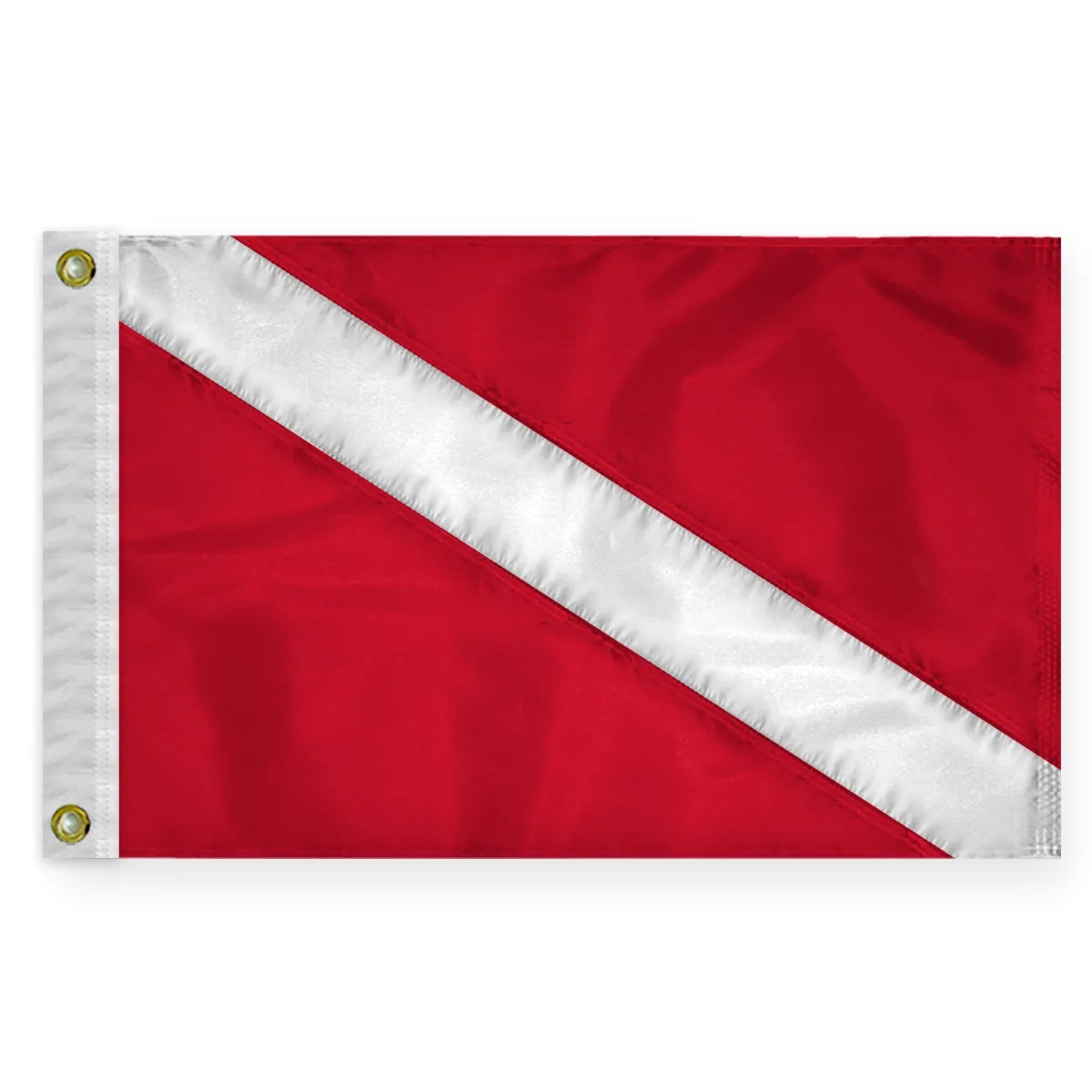 Sewn Message Flag - Skin Diver 1