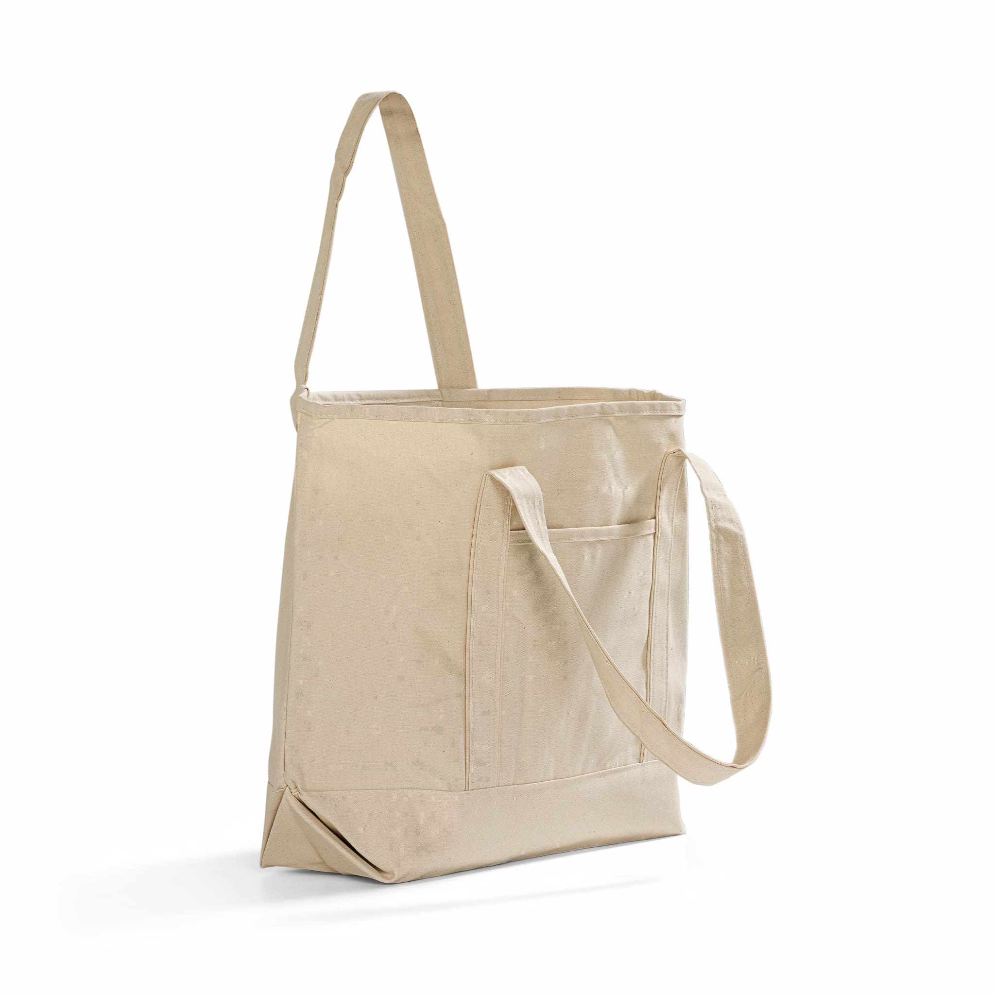 Jumbo Deluxe Canvas Tote Bag, custom tote bag with logo imprint 2