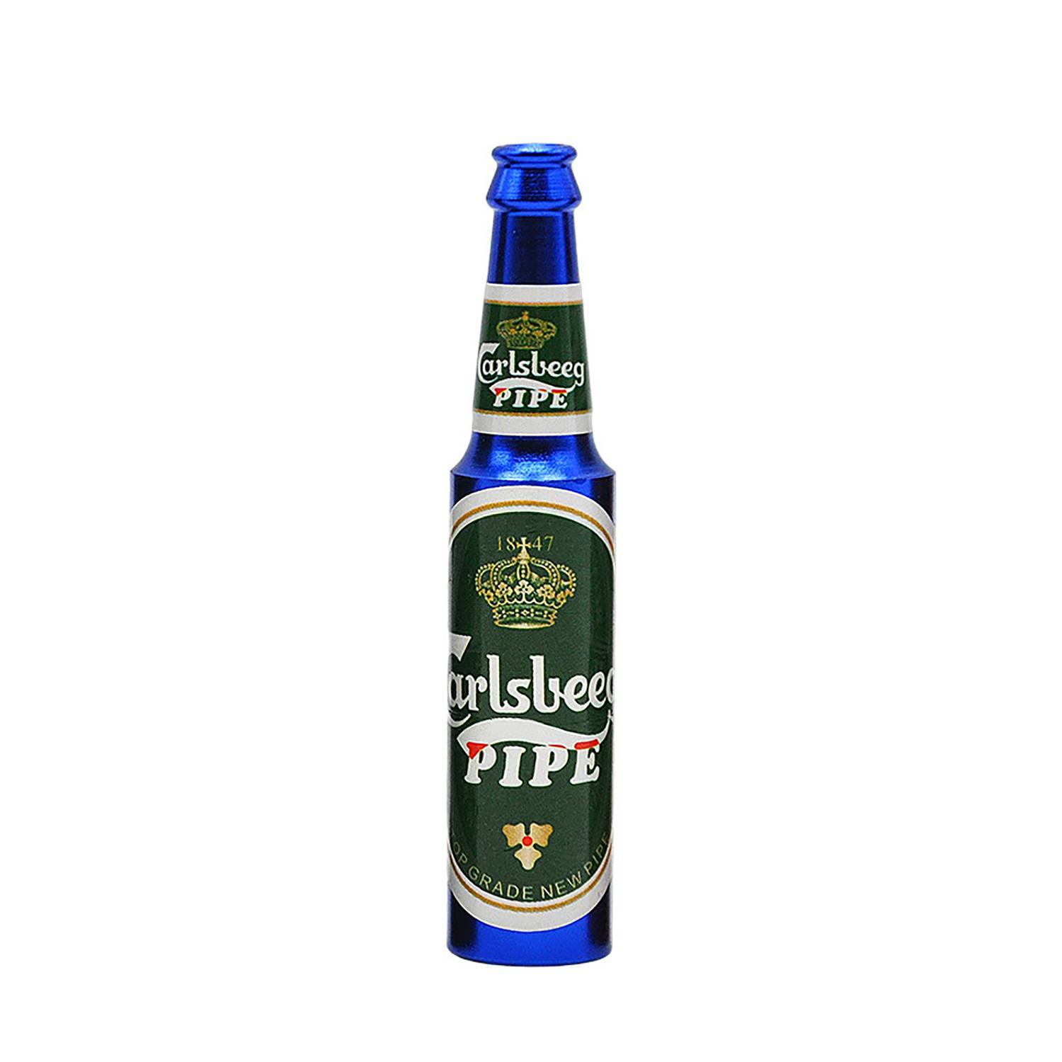 Creative Beer Bottle Design Aluminum Smoking Pipe 3