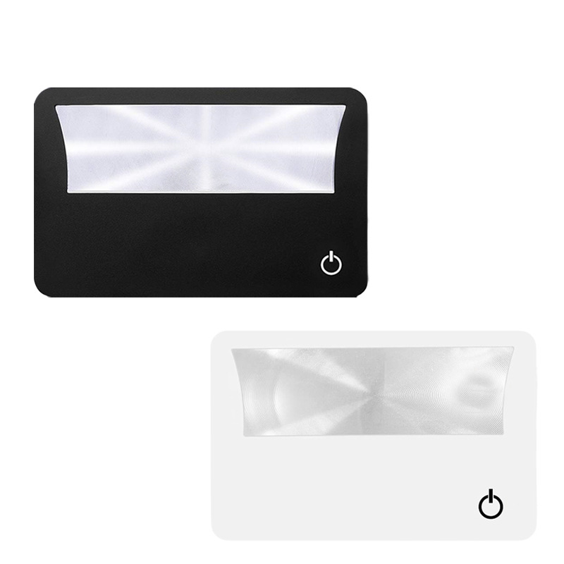PVC Credit Card Magnifier With LED Flashlight 2
