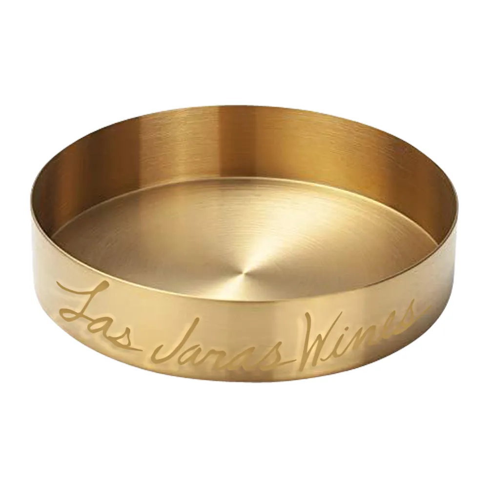Gold Wine Bottle Coaster 3