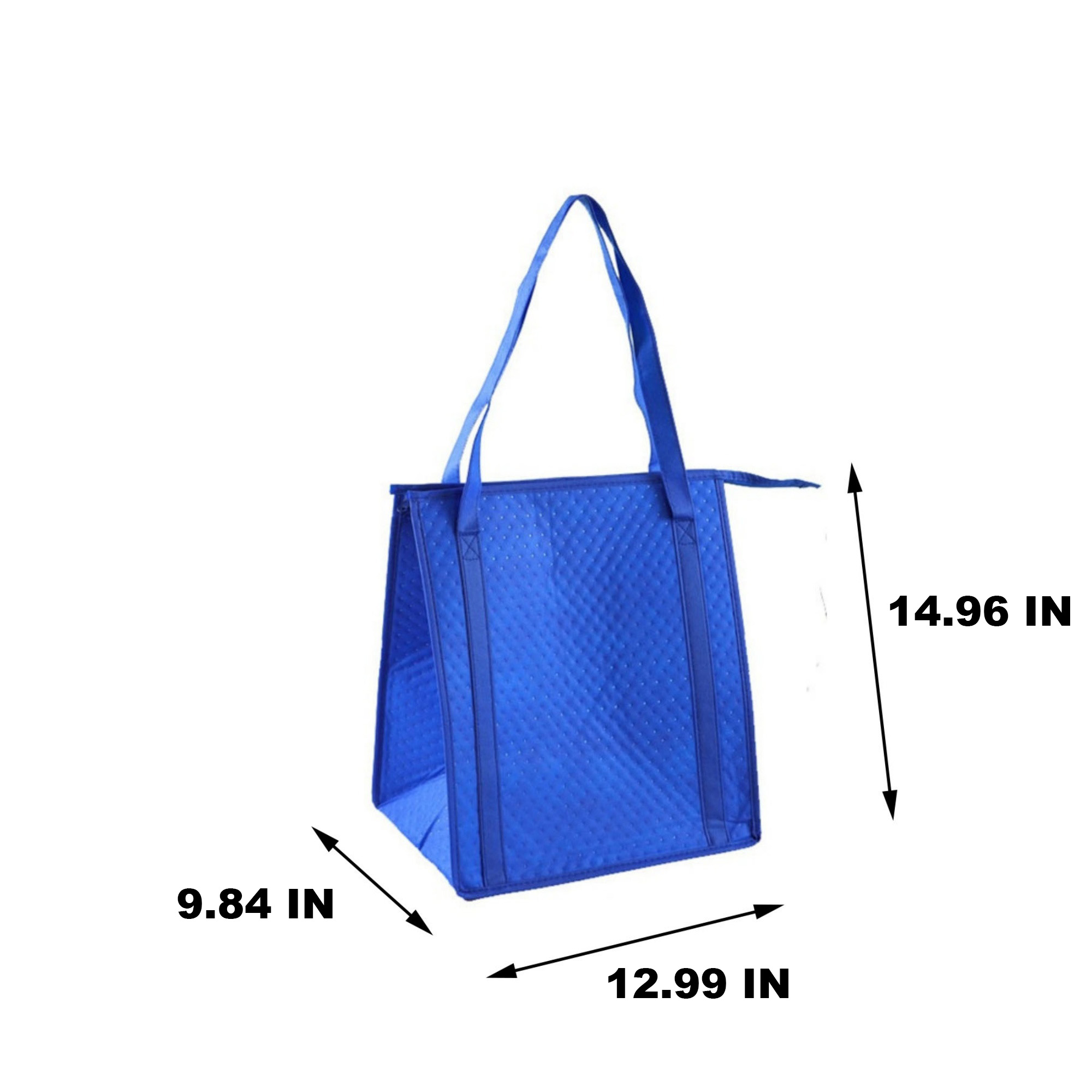 Eco - Friendly Insulated Tote with Dimpled Fabric 2