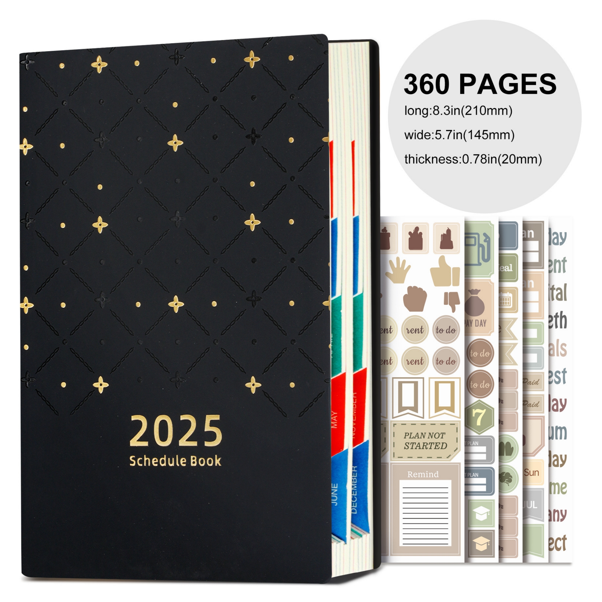 A5 Schedule Notebook 2025 4