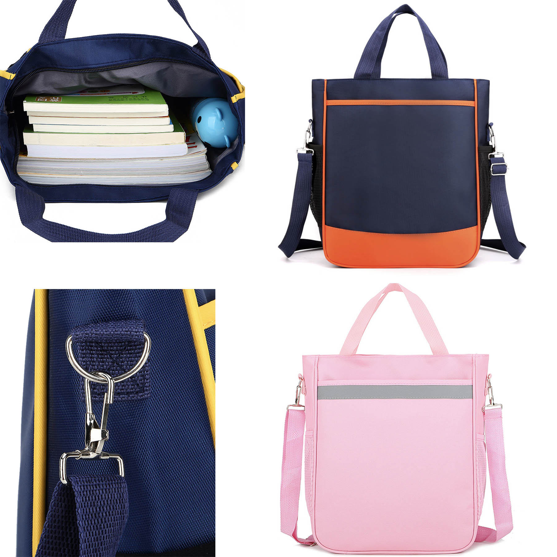 Unisex Multifunctional Lightweight Messenger Bag Crossbody Shoulder With Straps And Handheld 2