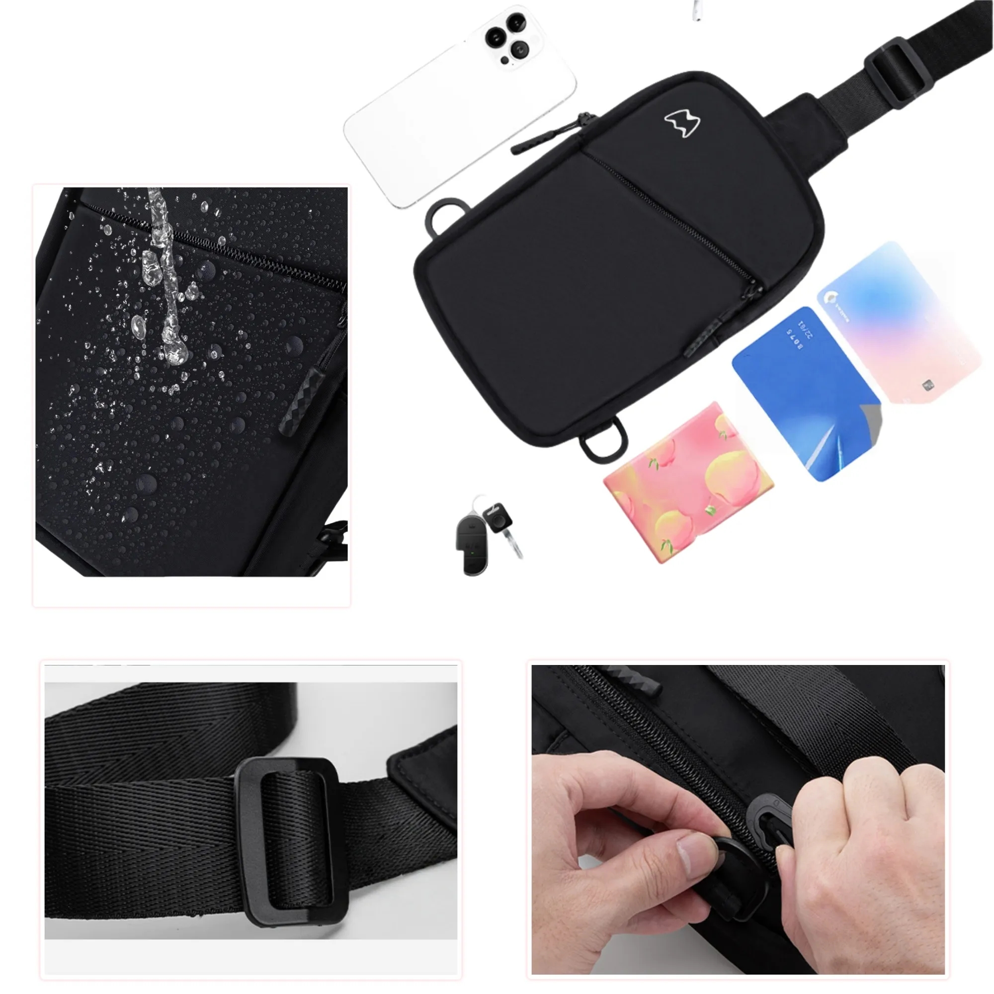 Compact Chest Pack For Running And Outdoor Activities 3