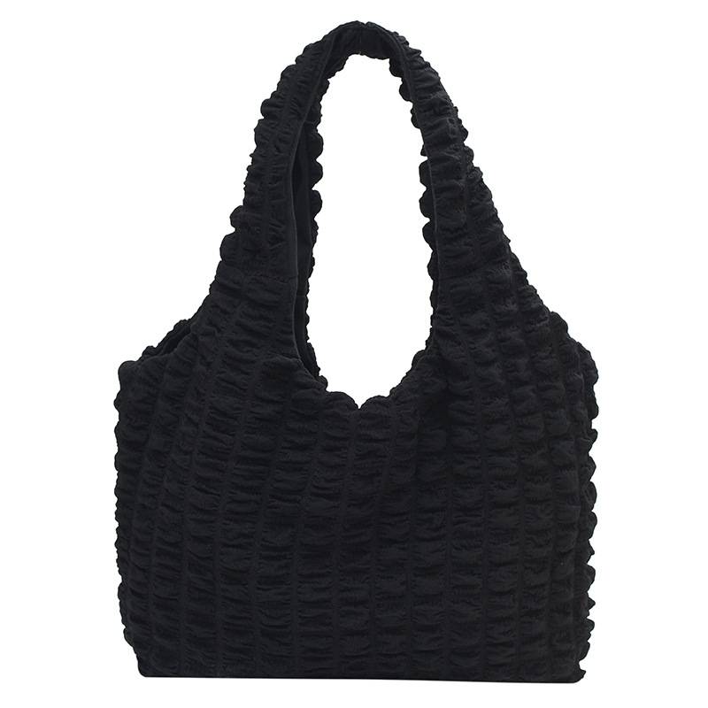 Canvas girl's cloud puff shoulder bag 5