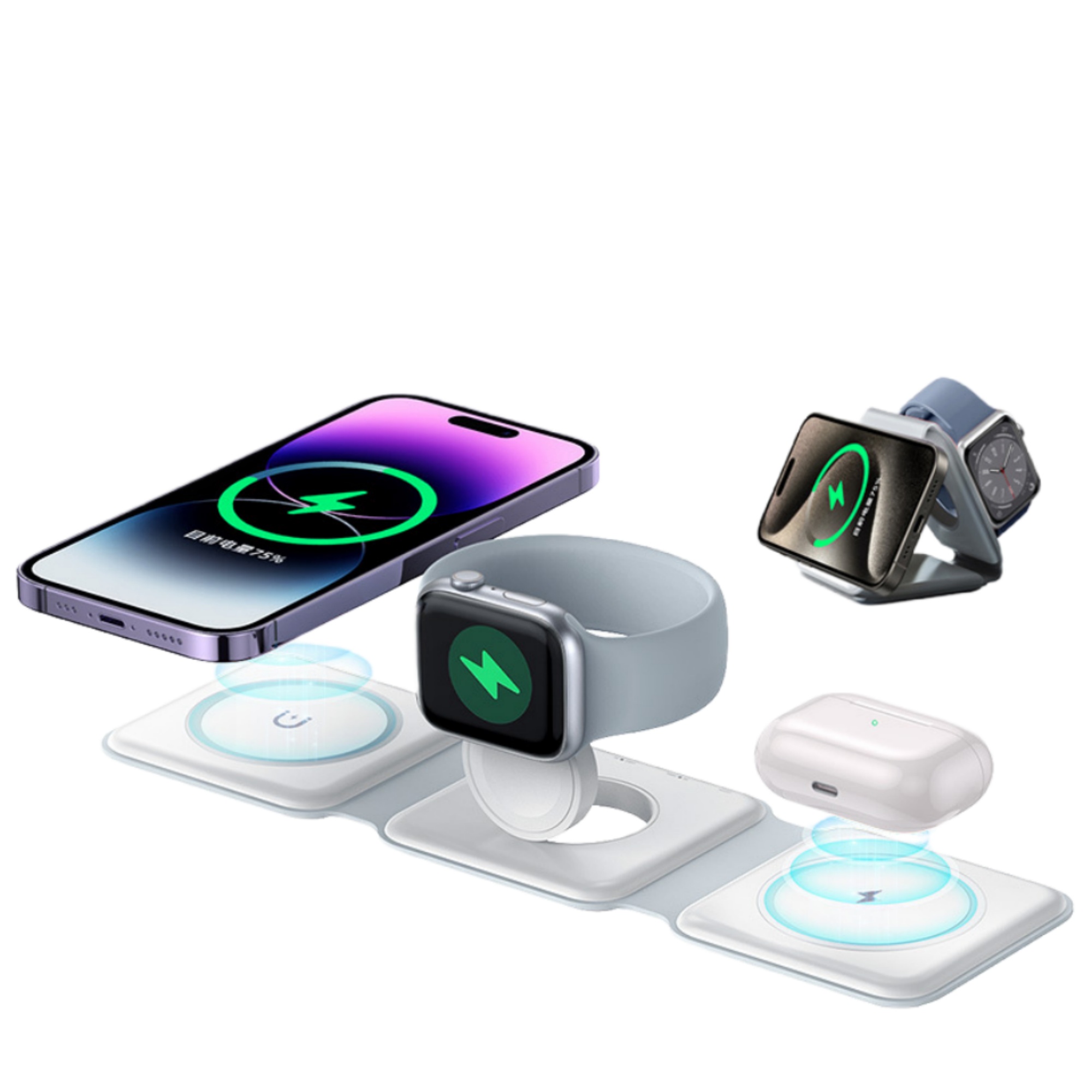 3 in 1 Magnetic Wireless Charger 4