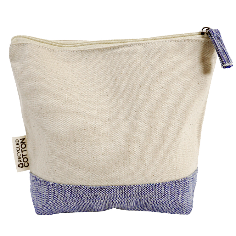Baltimore Recycled Cotton Two Tone Everyday Pouch 6