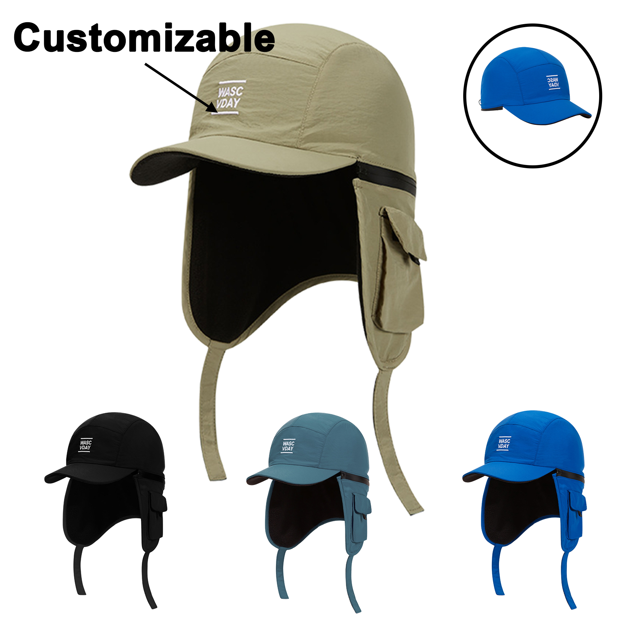 Removable Winter Cycling Cap 2