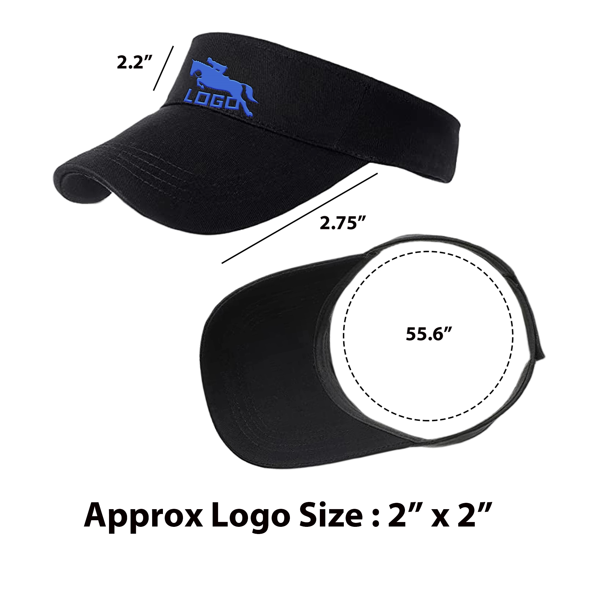 Wide Brim Sun Protection Sports Visor Cap 4
