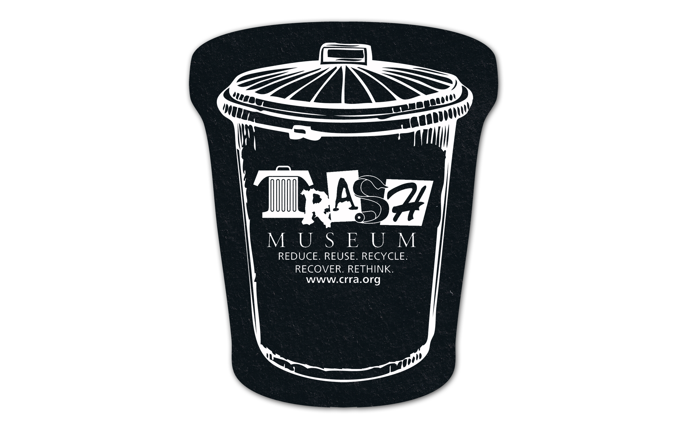 Trash Can Flat Tire Coaster 3
