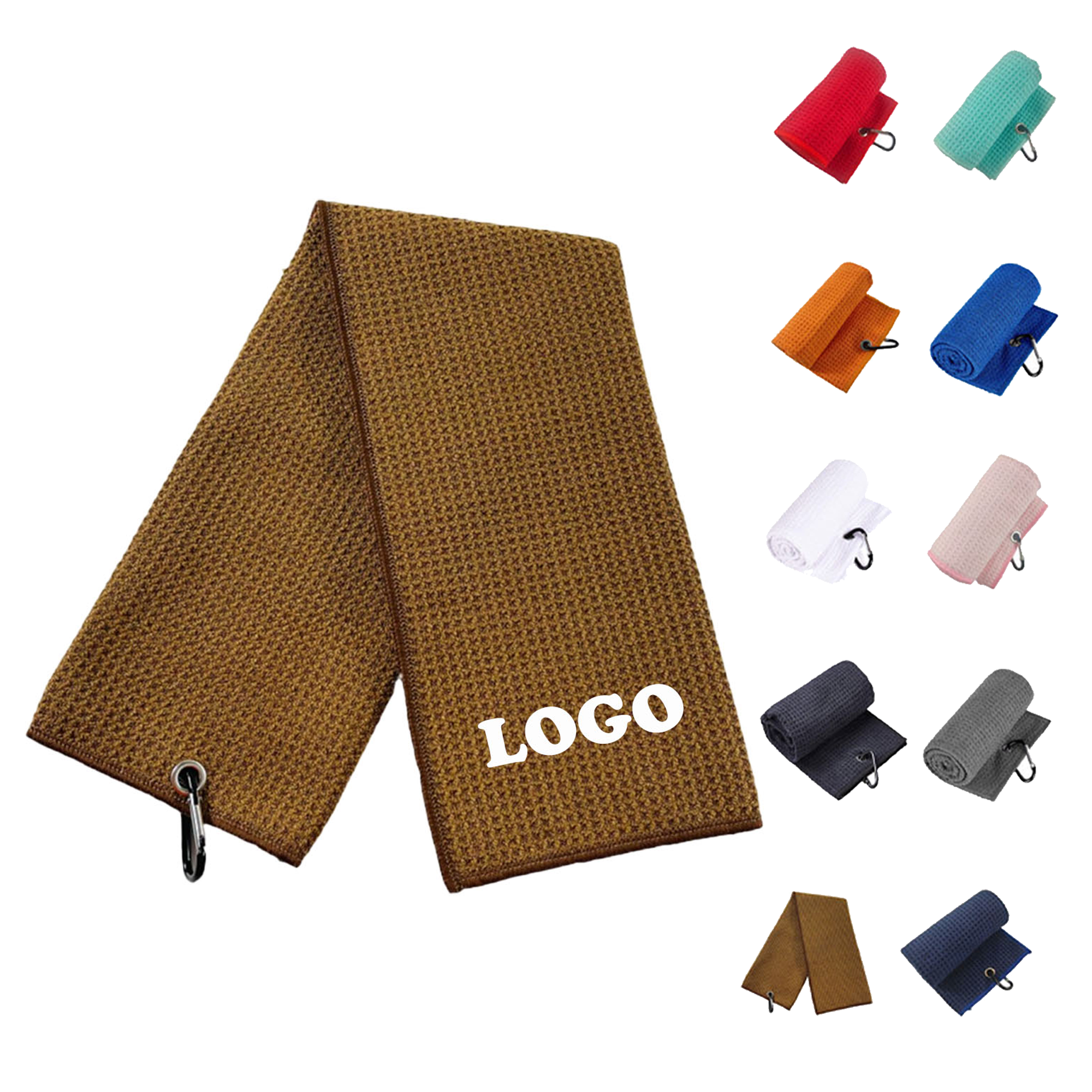 MOQ 20 Microfiber Waffle Weave Towel 2