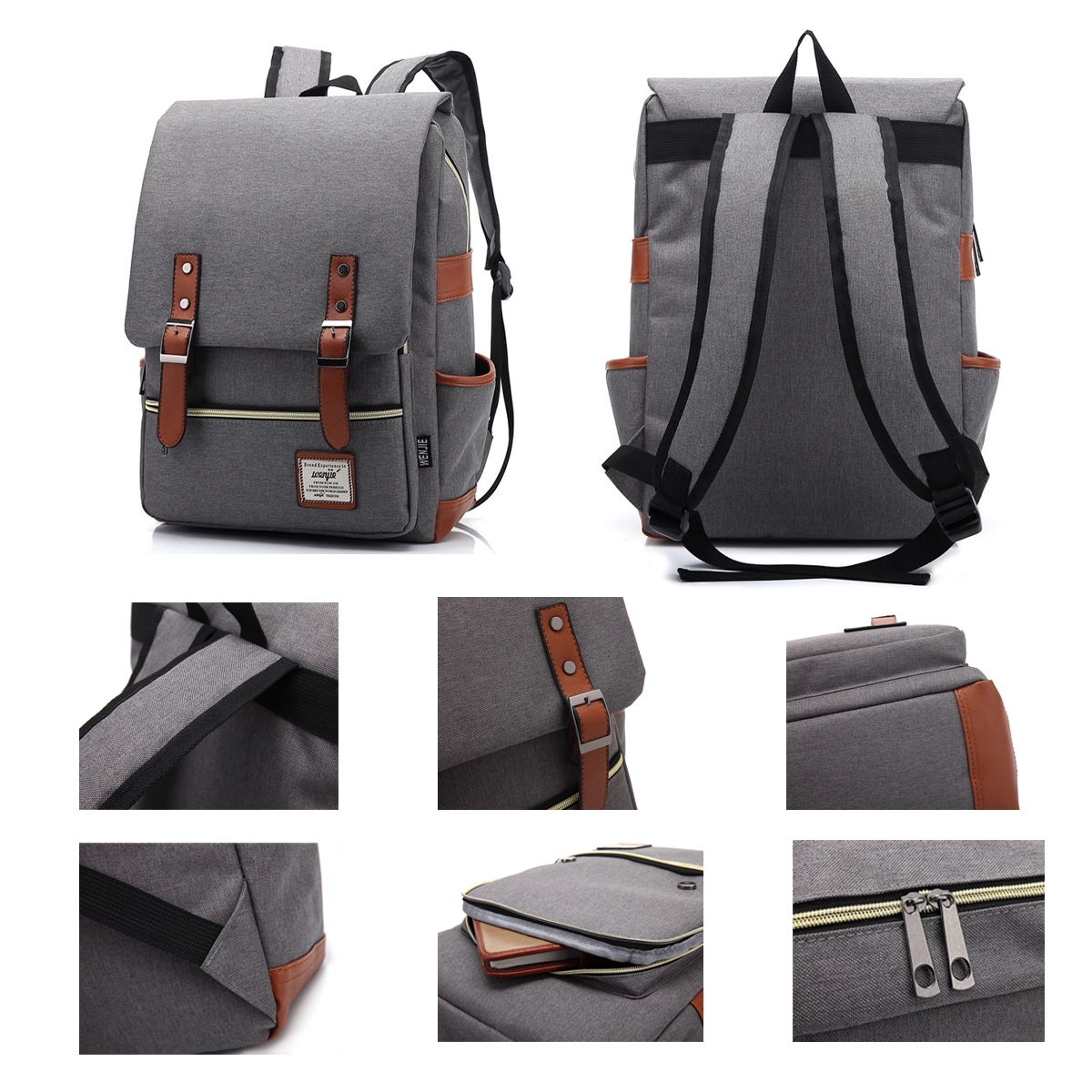 Vintage Laptop Backpack 1