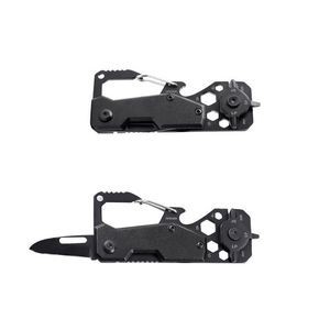 Versatile Multi Screwdriver With Carabiner And Knife 1