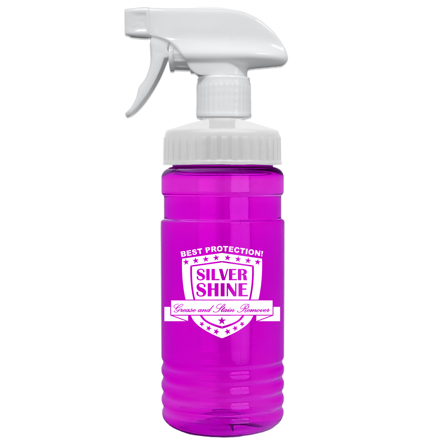 20 oz. Transparent Spray Bottle 4