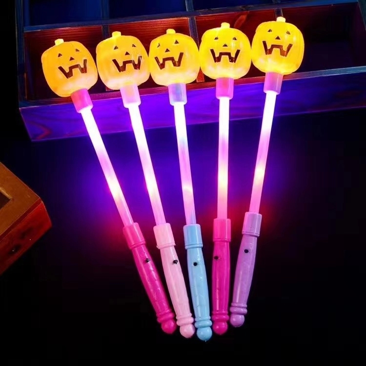 Halloween Pumpkin Skull Heads Flashing Wands 5