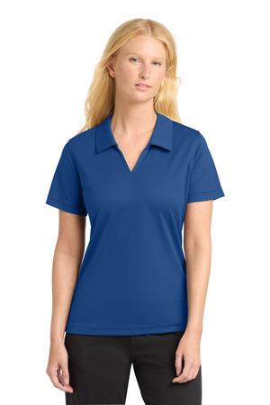 Sport-Tek Women's Dri-Mesh V-Neck Polo. L469 67