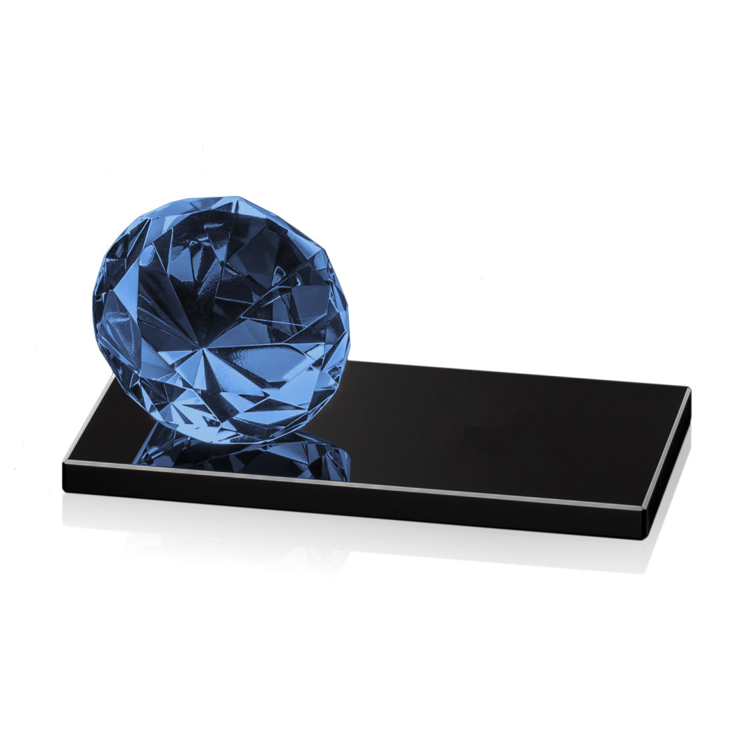 Gemstone Award on Black - Sapphire 7