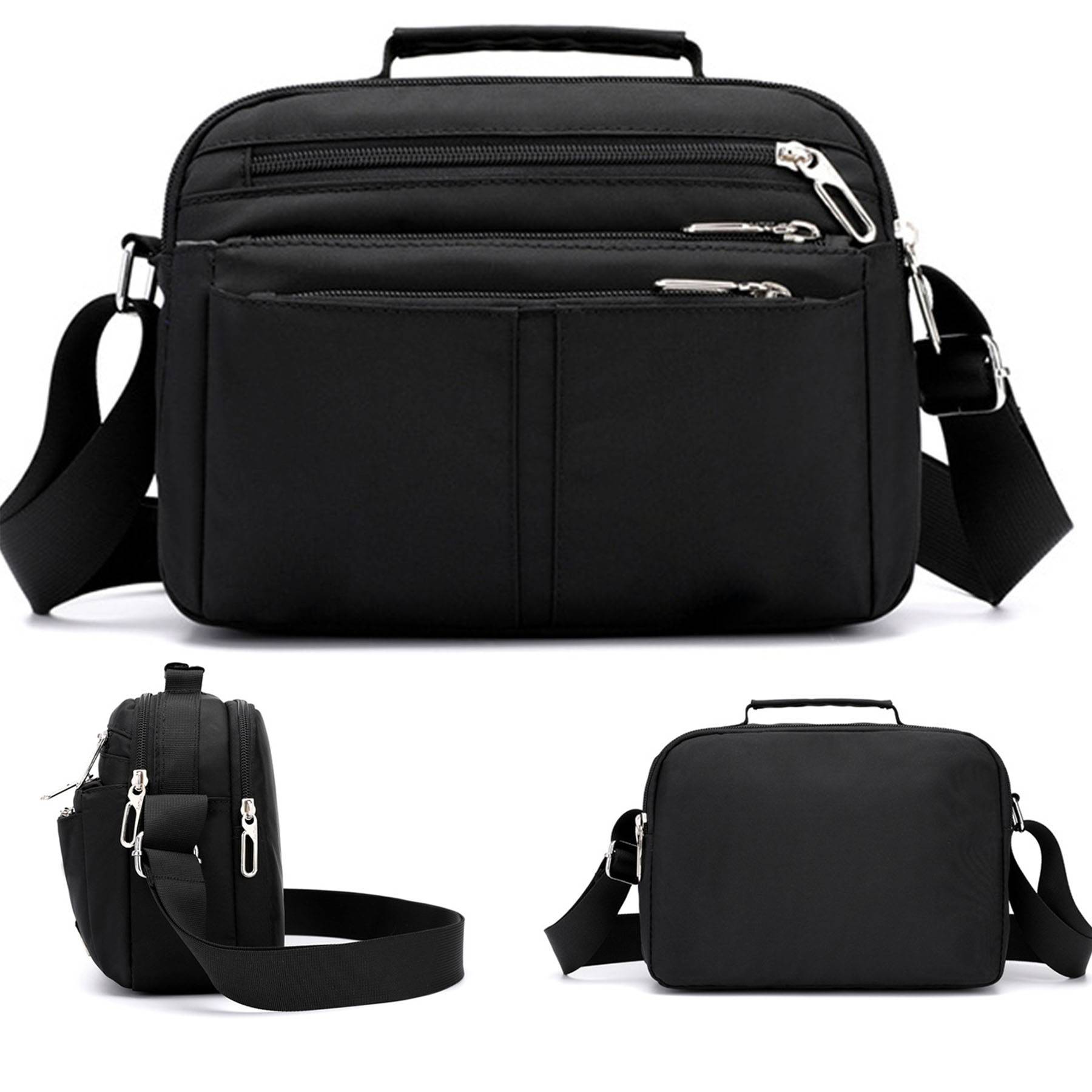 Multi Color Nylon Waterproof Casual Diagonal Cross-body Bag 2