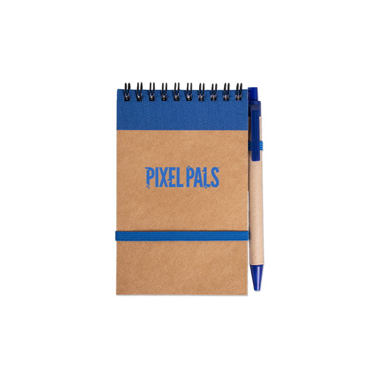 Kraft Jotter with Pen 2