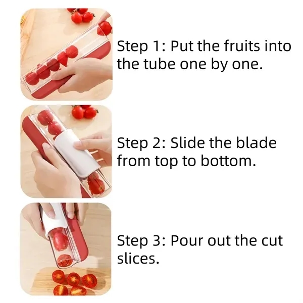 Fruit Salad Cutter - Stainless Steel Kitchen Tool 4