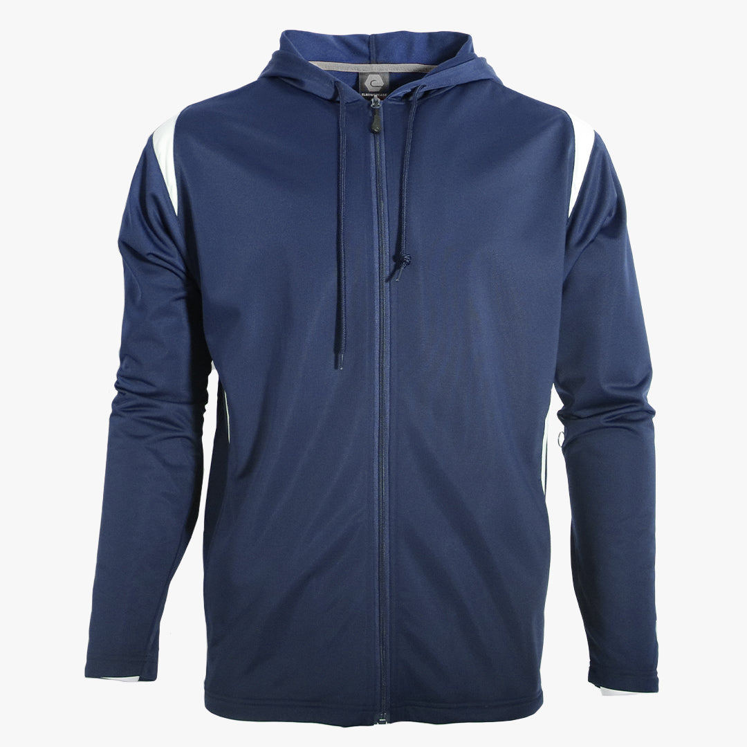 #A811 / Pieced Tricot Hoodie 1