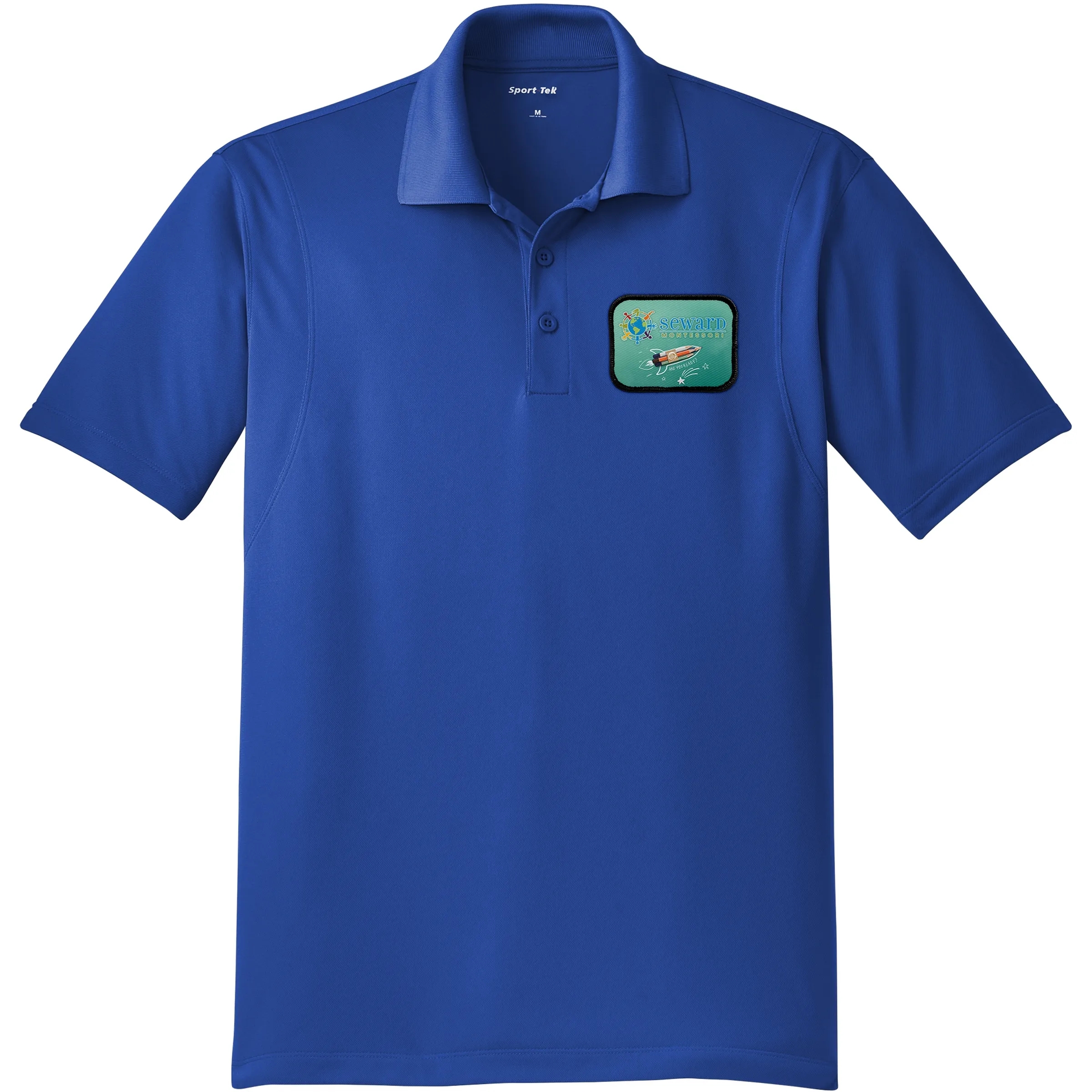 SPORT-TEK(R) MICROPIQUE SPORT-WICK(R) POLO WITH EMBLEM 23