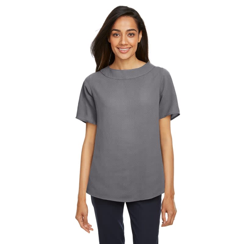 Devon & Jones Ladies' Perfect Fit™ Boat-Neck Blouse 5