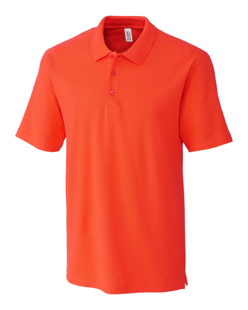 Clique Addison All Cotton Pique Mens Polo 3