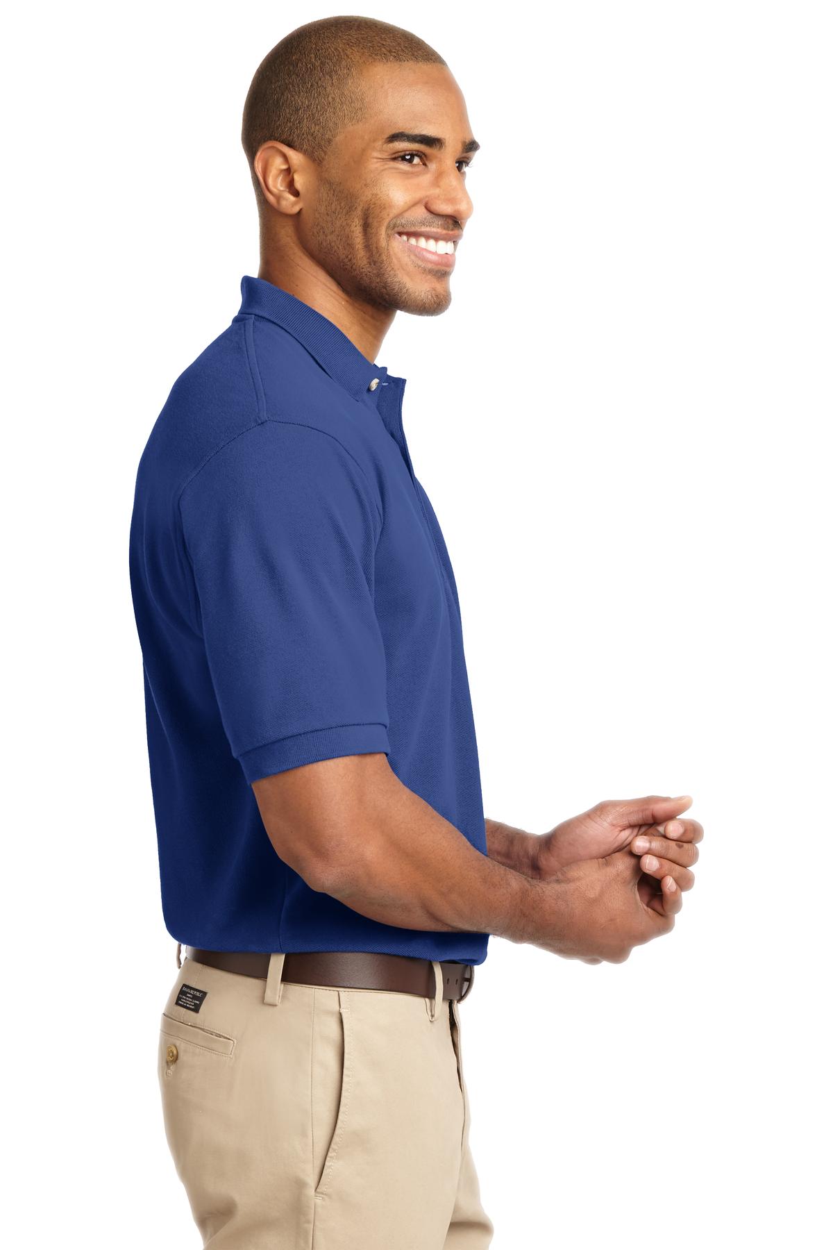 Port Authority Tall Heavyweight Cotton Pique Polo. TLK420 40